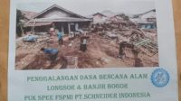 PUK SPEE FSPMI PT. Schneider Indonesia Galang Dana untuk Korban Bencana Alam di Bogor