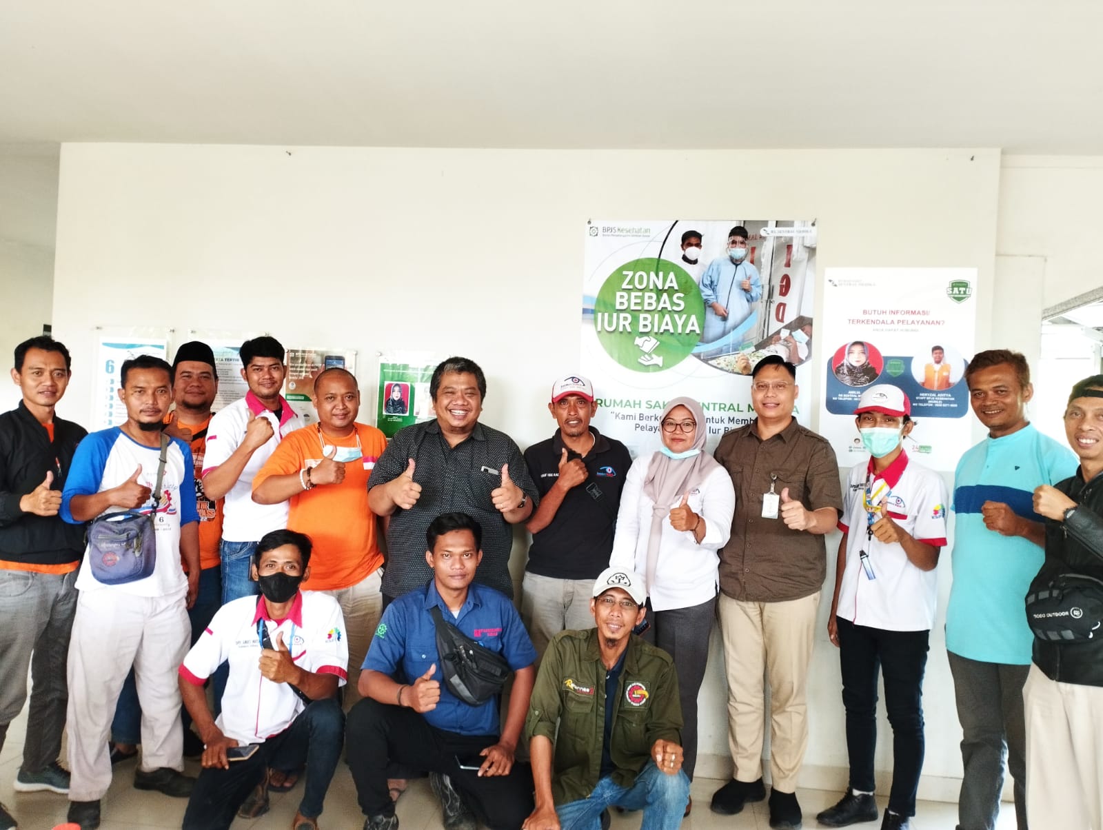 Relawan Jamkeswatch Bangun Kemitraan Dengan Rumah Sakit Sentral Medika