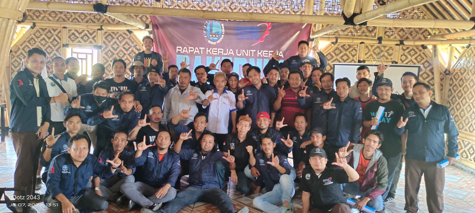 Rakernik PUK SPL FSPMI PT. Platinum Ceramics Industry : Satoe Dasa Warsa Menuju Luar Biasa