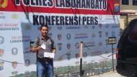 Aliansi SatPam PTPN III (Persero) Serahkan Surat Pemberitahuan Demo di Pengadilan Negeri ke Polres Labuhanbatu