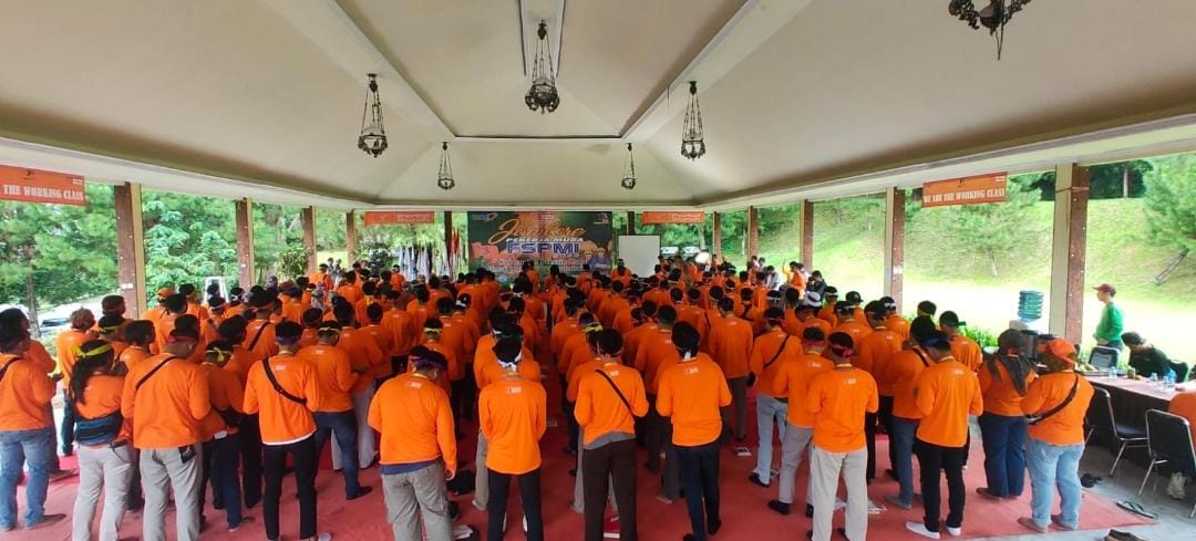 Jambore Nasional Pekerja Muda FSPMI Angkatan II : Keberanian Pekerja Muda Untuk Melakukan Perubahan