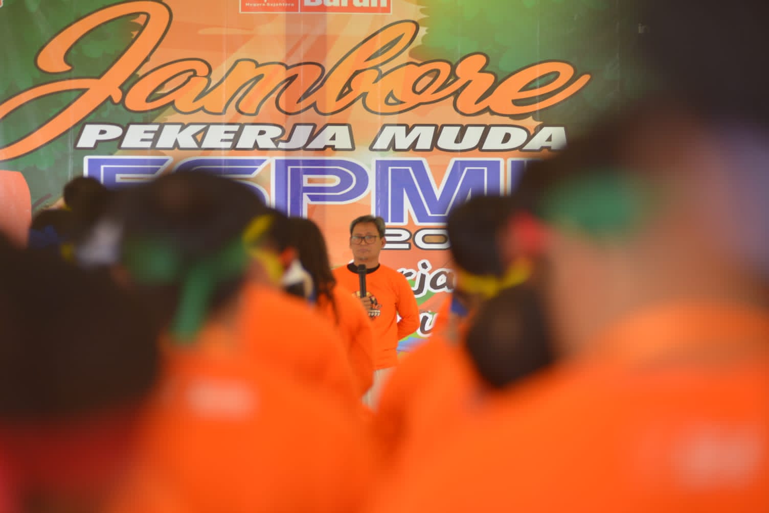 Presiden DPP FSPMI Secara Resmi Buka Jambore Nasional Pekerja Muda di Bogor