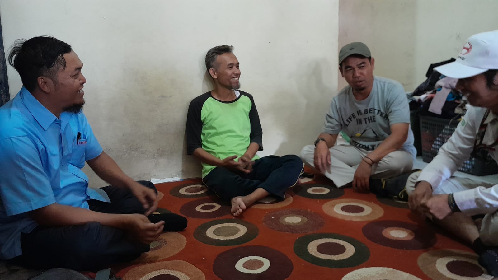 Pangkornas Garda Metal Kunjungi Kediaman Sekjend DPP FSPMI