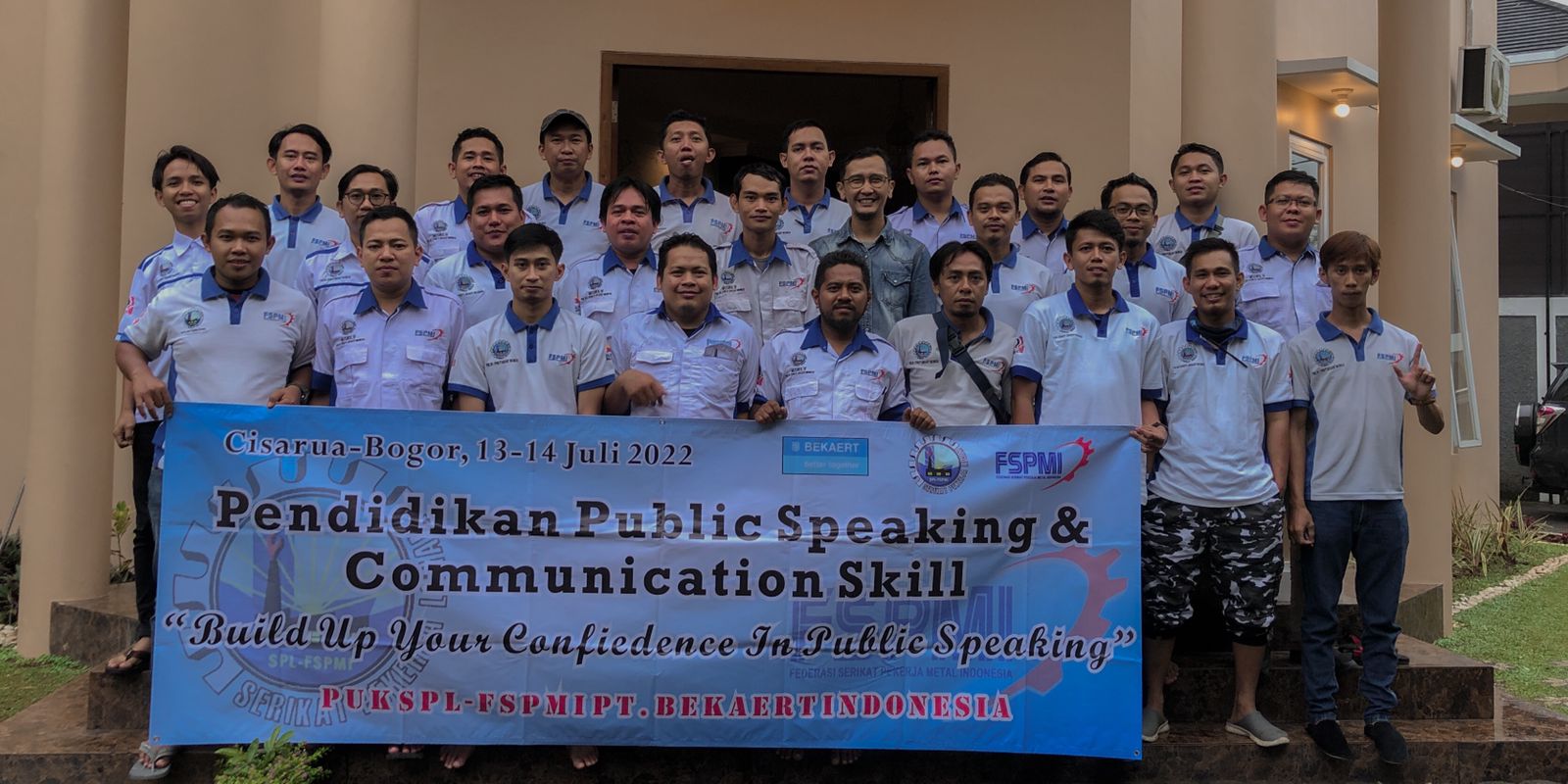 Pendidikan Public Speaking PUK SPL FSPMI PT. Bekaert Indonesia : Di Hari Terakhir, ini Harapan Ketua PUK