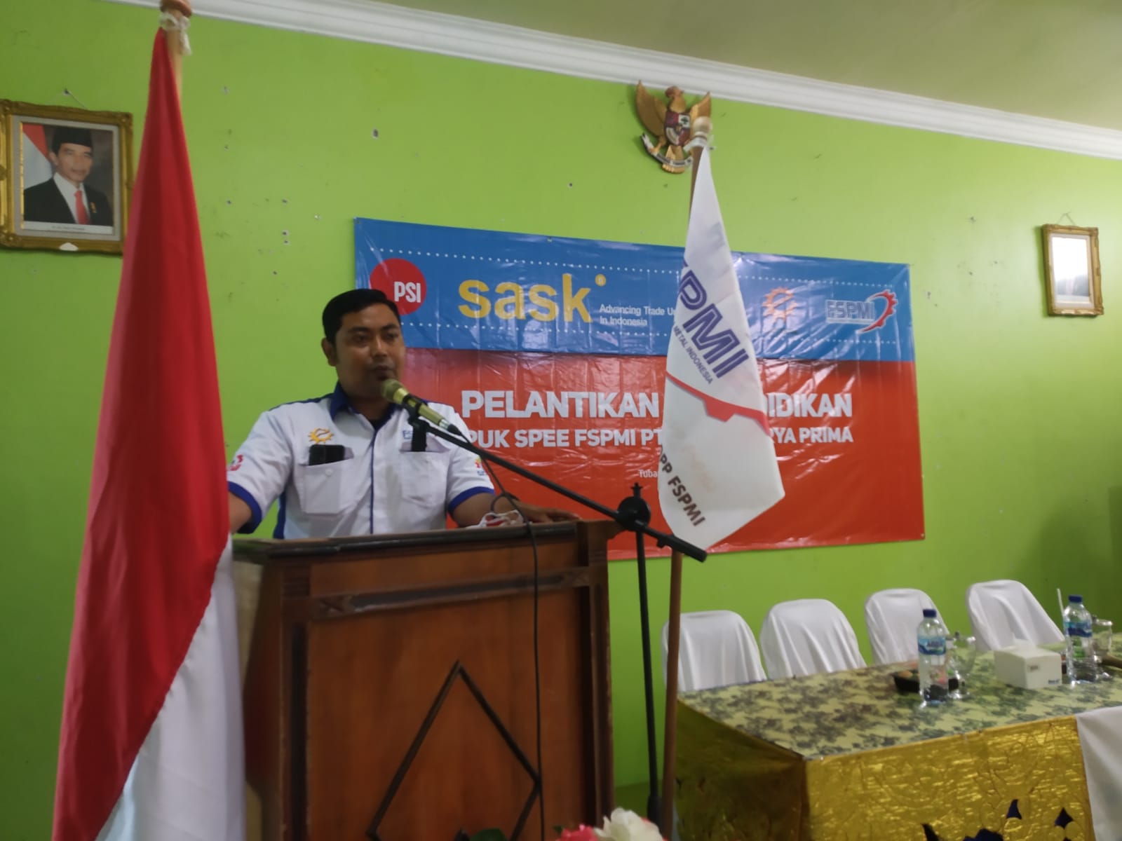 Road Show SPEE FSPMI Hari Pertama di Jatim Bersama Pekerja PLTU Tuban PT. MKP