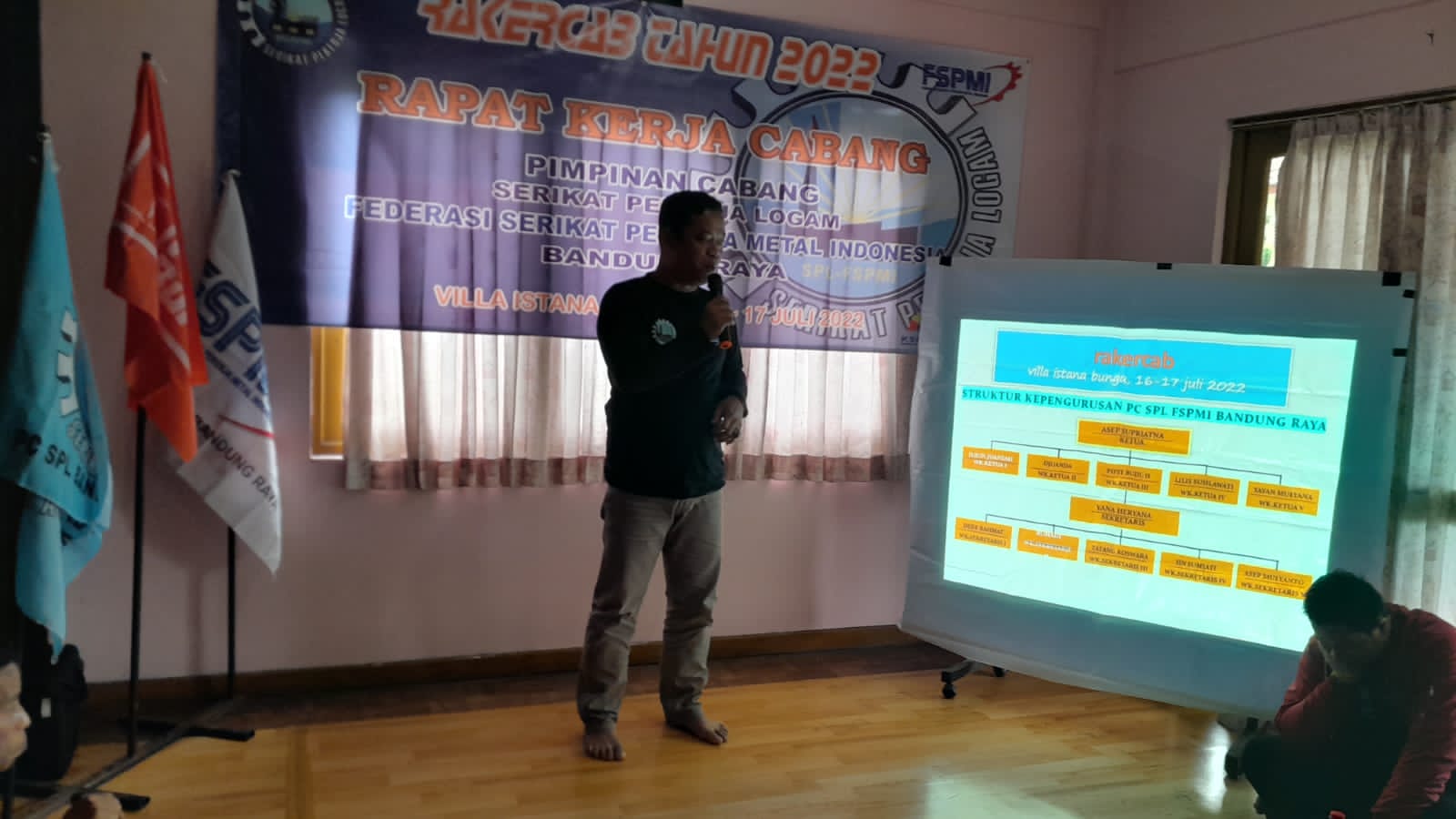 Rakercab SPL FSPMI Bandung Raya, Supriyanto : Minimalisir Permasalahan Internal