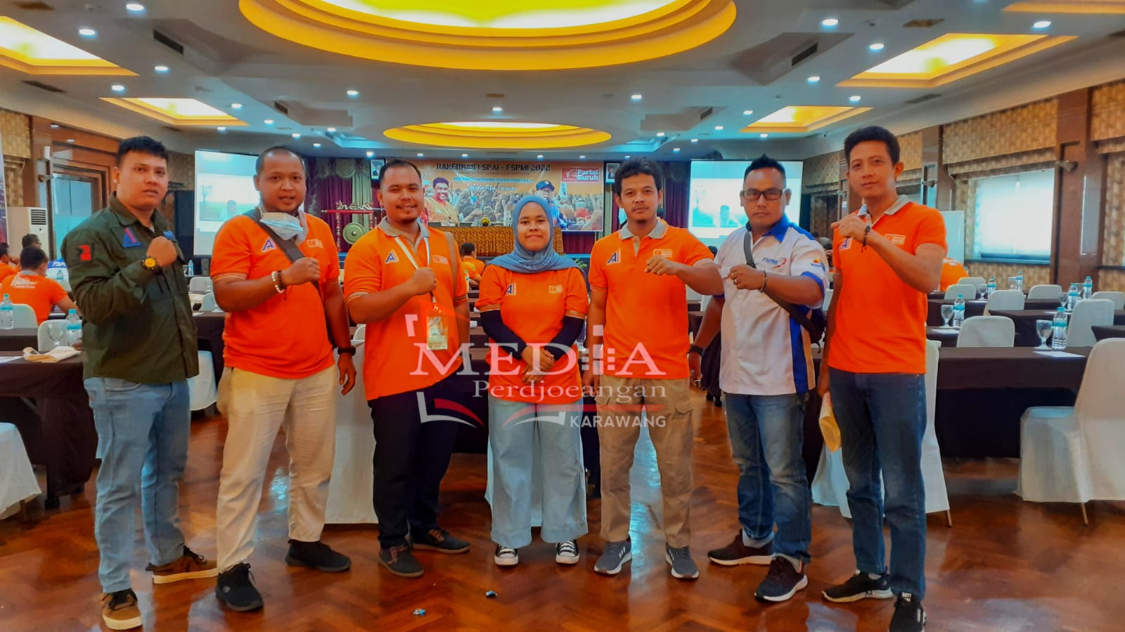 PC SPAI FSPMI Karawang Hadiri Rakernas I SPAI FSPMI 2022, Ini Harapannya
