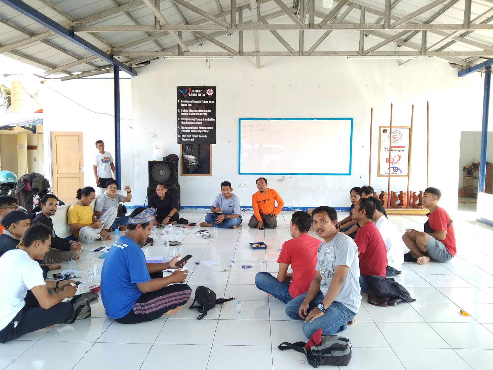 Ratin PUK SPL FSPMI PT. Union Metal Bahas Pembaharuan PKB