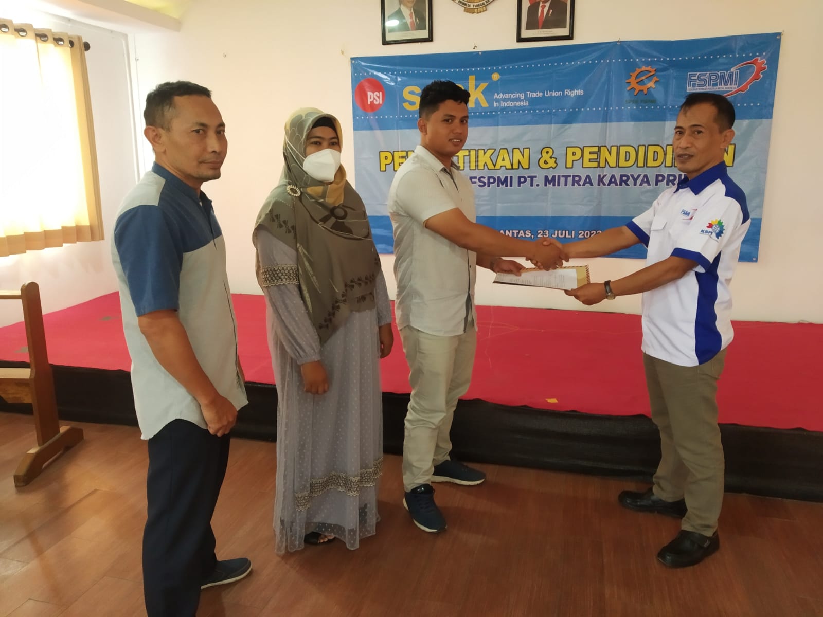 Hari ke-7 & 8 Road Show SPEE FSPMI di Jatim Bersama Pekerja PLTA PT. MKP Blitar