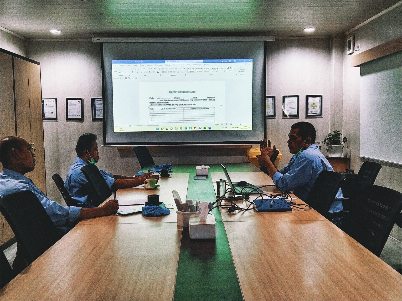 PUK SPL FSPMI dan Manajemen PT. Marsol Bentuk LKS Bipartit Periode 2022 – 2025