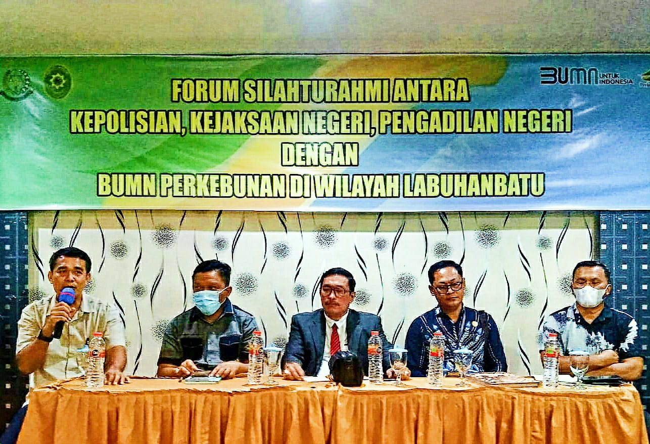 SEVP BS PTPN III Fasilitasi Pertemuan Tiga Institusi Hukum, dengan PTPN III di Rantauprapat