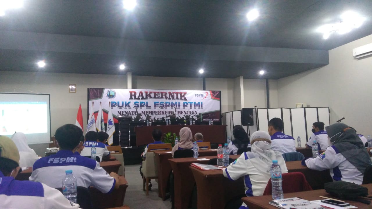 Rakernik PUK SPL FSPMI PT. Mattel Indonesia : Menata, Memperkuat, Menjaga