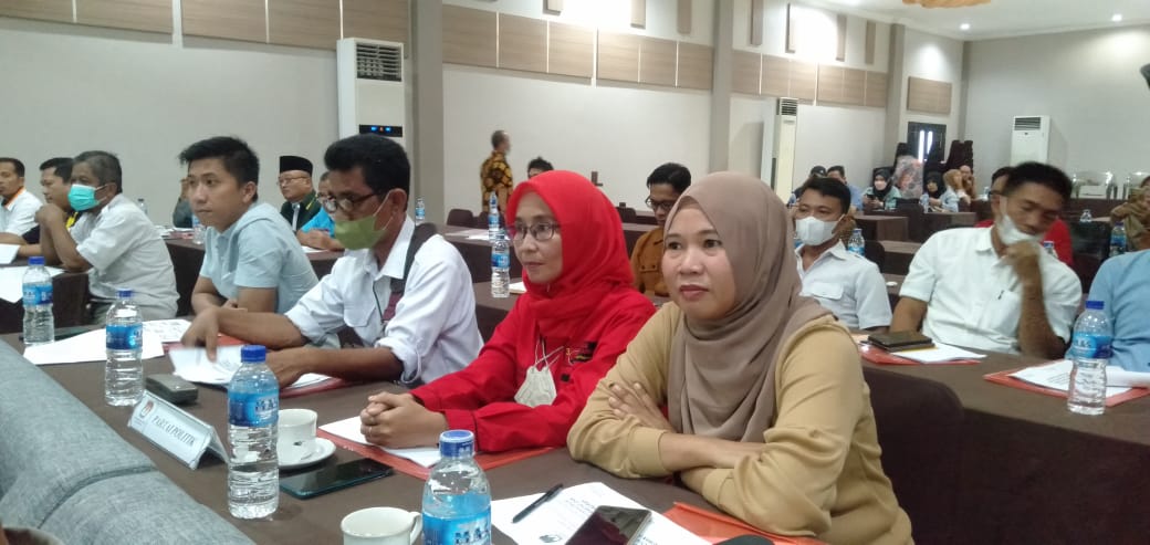 Ketua Exco Partai Buruh Bengkulu ; Yanti Haryani, S.E Hadiri Sosialisasi PKPU 2022 di KPU Kota Bengkulu