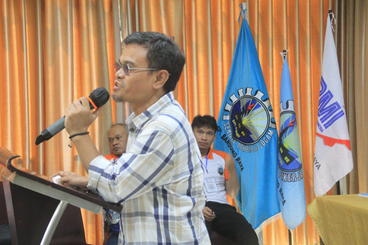 Ketua Umum PP SPL FSPMI Hadiri Muscab VI Bandung Raya, Ia Sampaikan Mitologi Arti Siliwangi