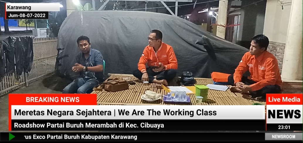 Roadshow Exco Partai Buruh Kabupaten Karawang Merambah Ke Tiga Kecamatan