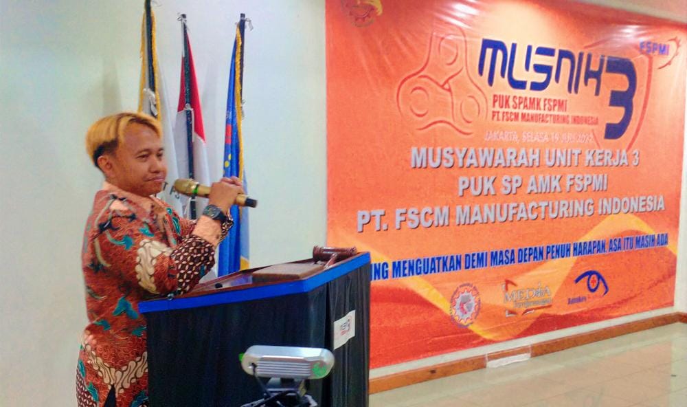 Musnik 3 PUK SPAMK FSPMI PT. FSCM, Berikut Susunan Pengurus Terpilih