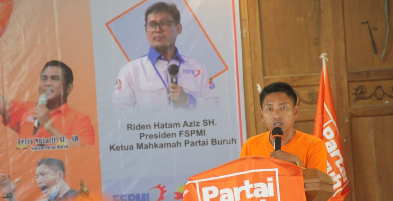 Ini Pesan Ketua Exco Partai Buruh Provinsi Jawa Barat (Suparno SH)