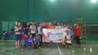 Rayakan HUT RI Ke-77, PUK SPAI FSPMI PT. King Jim Indonesia Gelar Tournament Badminton