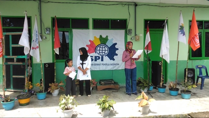 Persembahan Puisi dari Seorang Istri Buruh Dihari Jadi ke- 3 Tahun PUK SPPK-FSPMI PMKS PT DLI Pangkatan