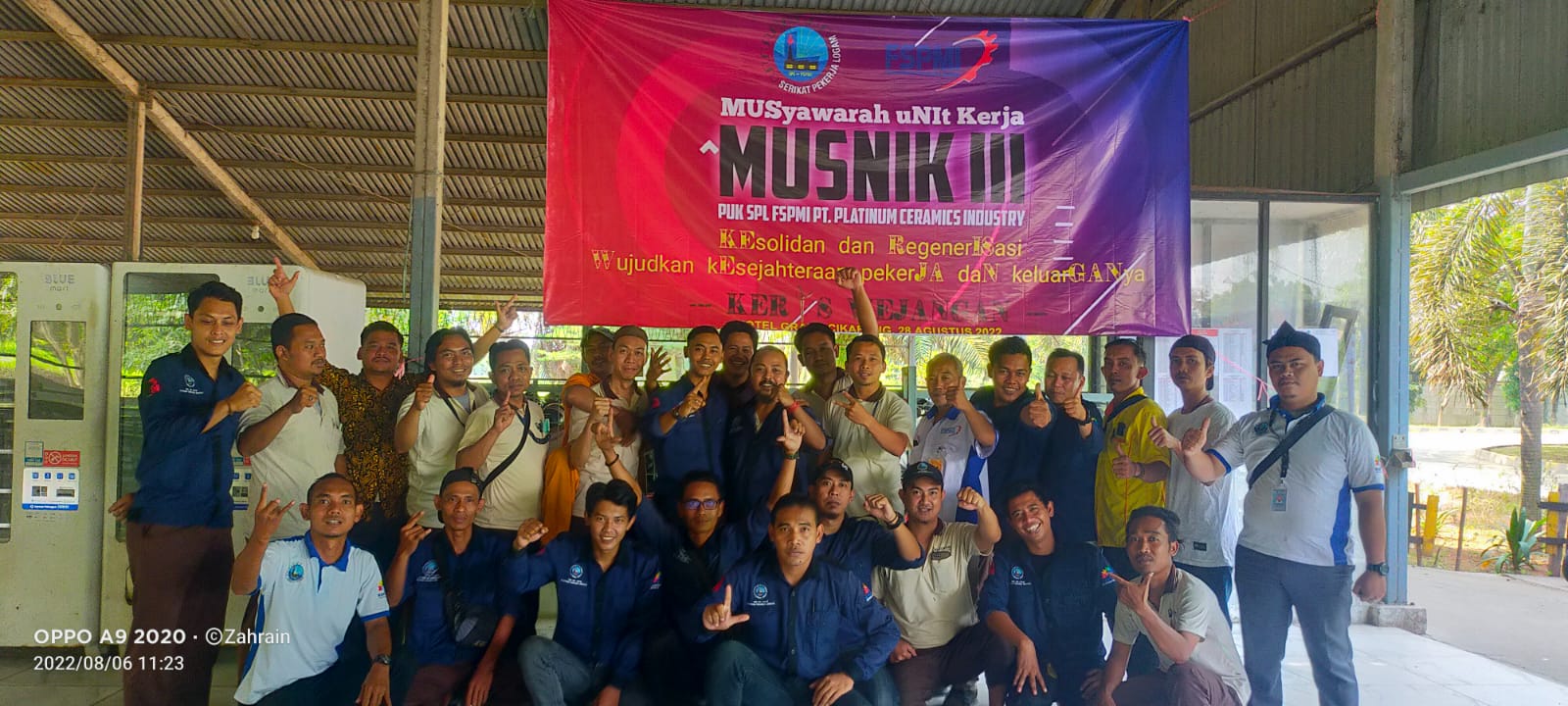 Keris Wejangan Jadi Tema Musnik III PUK SPL FSPMI PT. Platinum Ceramics Industry