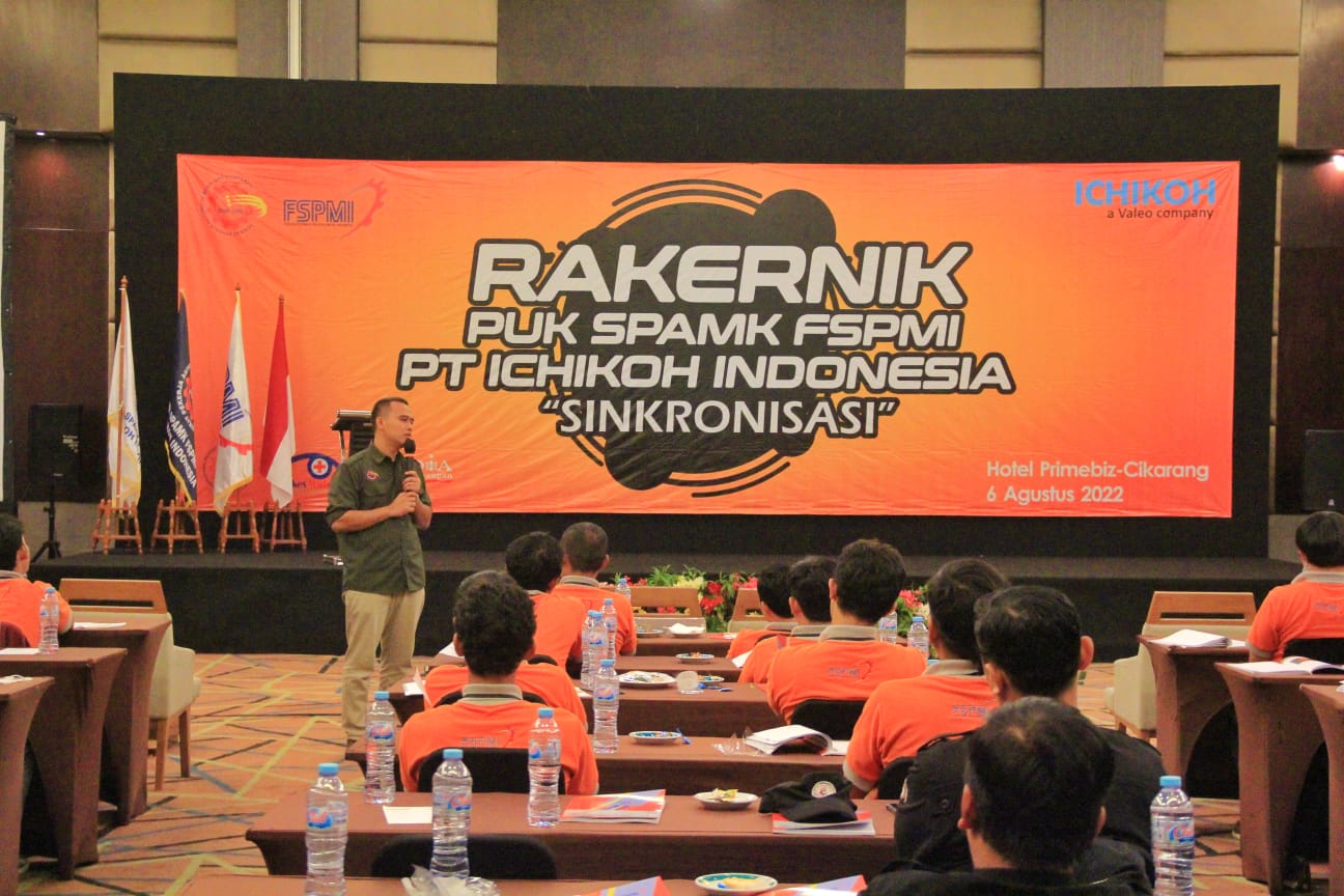 Rakernik PUK SPAMK FSPMI PT. Ichikoh : Sinkronisasi Demi Tujuan Organisasi
