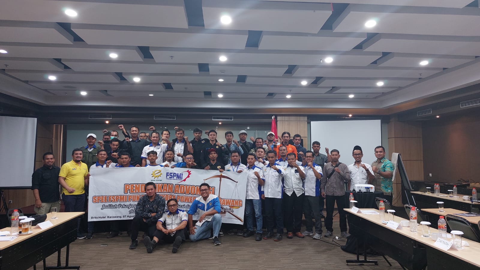 Lagi dan Lagi PUK SPEE FSPMI PT. Haleyora Powerindo Karawang Adakan Pendidikan