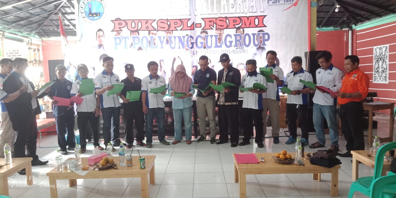 Inilah Susunan Kepengurusan PUK SPL FSPMI PT. Poly Unggul Group Periode 2022-2026