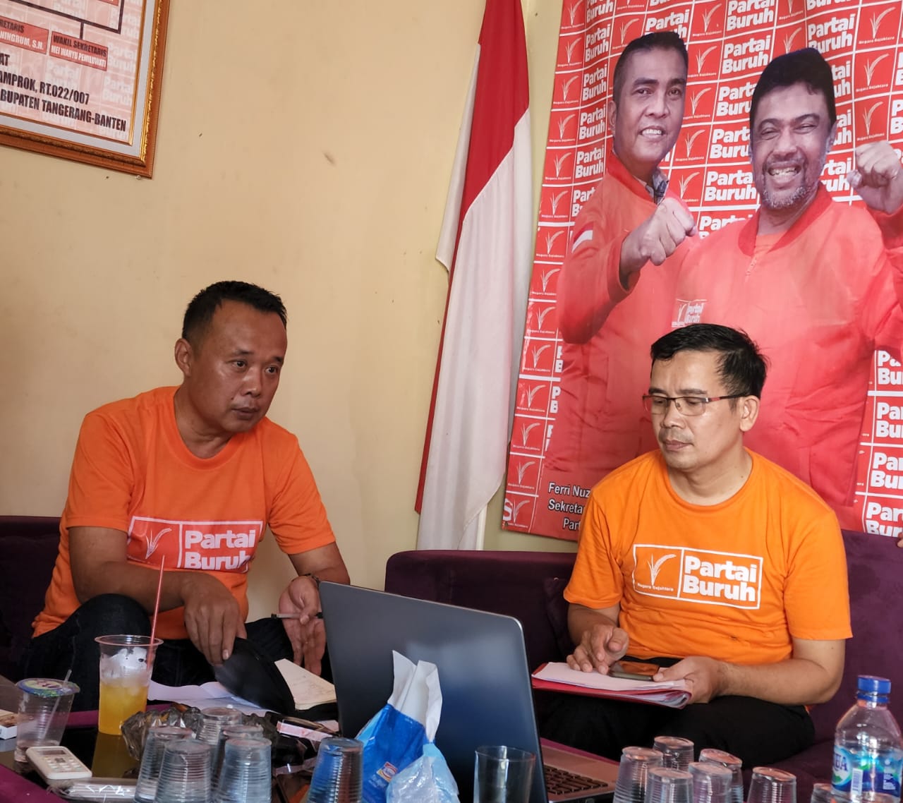 Siap Loloskan Verifikasi Partai Buruh, Exco Kabupaten Tangerang Gunakan Strategi Jemput Bola