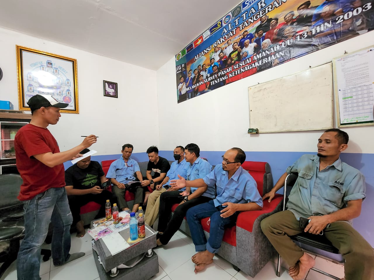 Sambut HUT RI Ke-77, PUK SPL FSPMI PT. ACMI Gelar Rapat Persiapan Lomba Tingkat Perusahaan