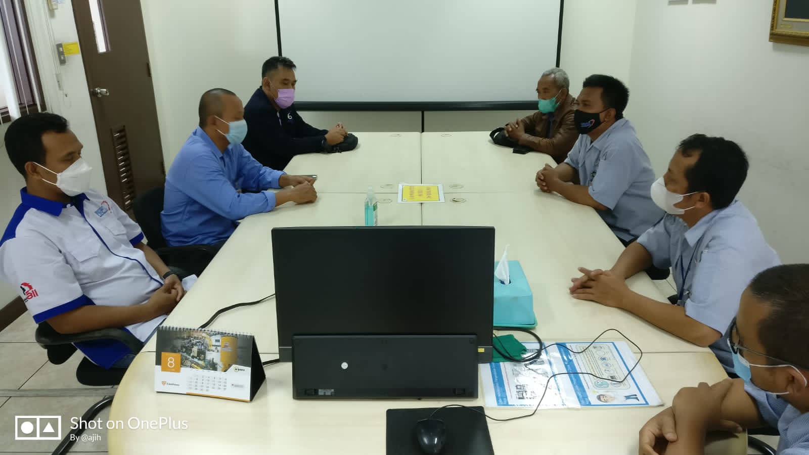 Jalin Silahturahmi, Ketua PC SPL FSPMI Bekasi Kunjungi PUK YMMID