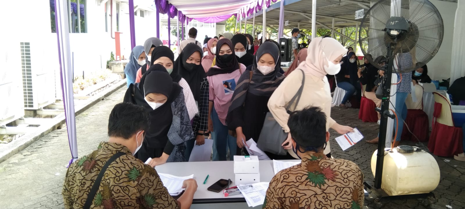PT. Muramoto Elektronika Indonesia Berikan Vaksin Booster Gelombang 2 Bagi Karyawannya