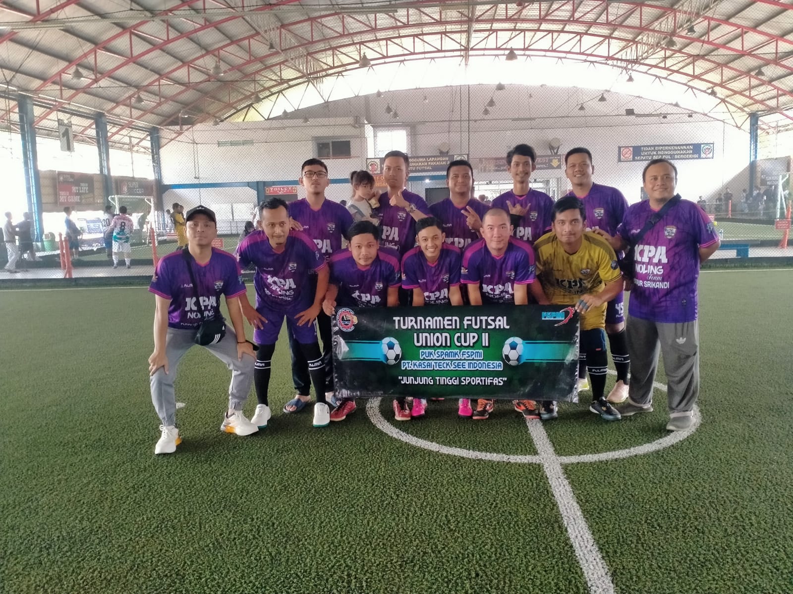 Union Cup 2022 PUK SPAMK FSPMI PT. Kasai Teck See Indonesia Kembali Di Gelar
