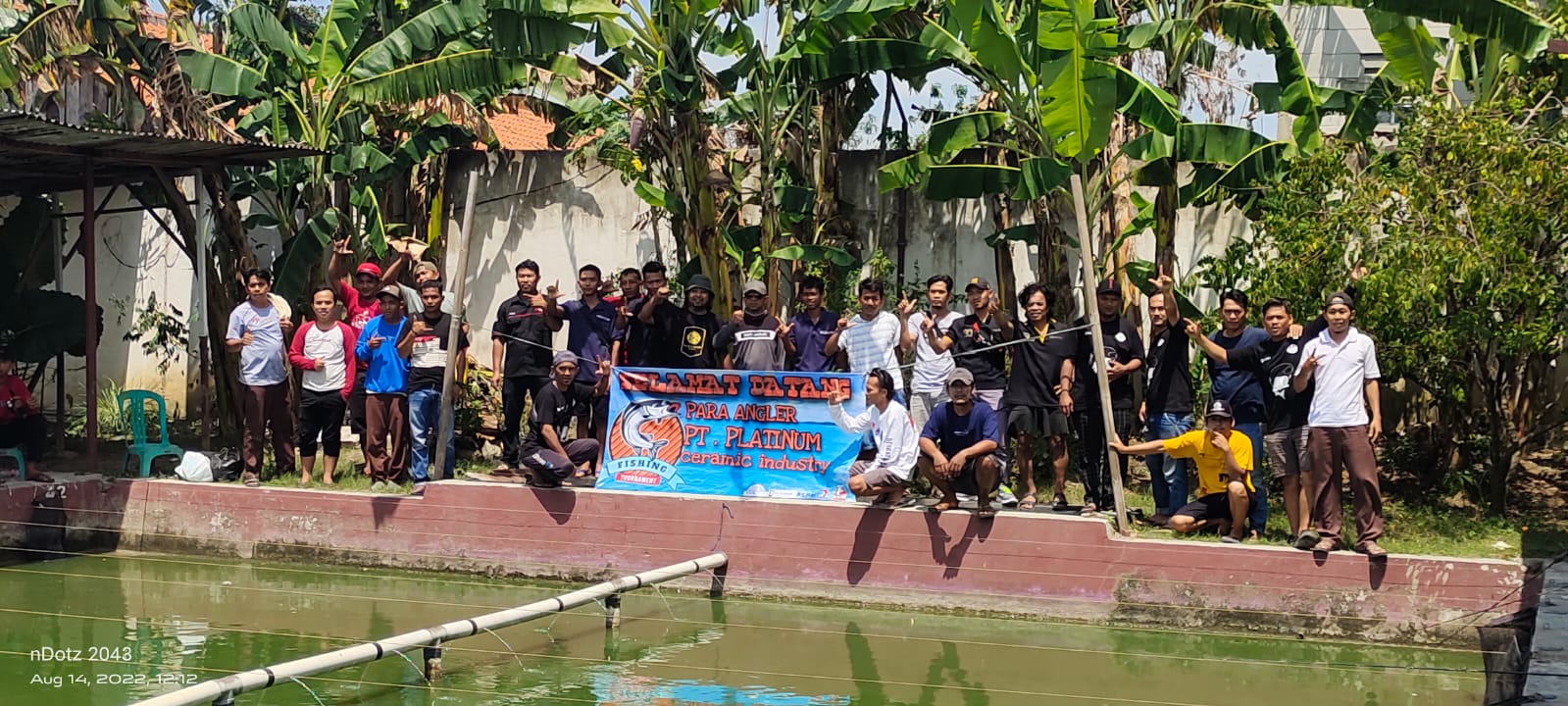 Pekan Olahraga Platinum Cup 2022 Gelar Lomba Mancing