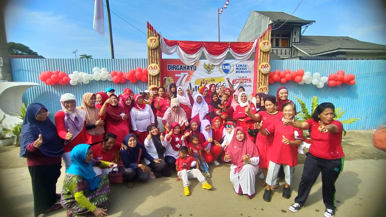 Kemeriahan HUT RI ke 77 di Dusun 4 Desa Limau Manis Membangun Kekompakan Warga
