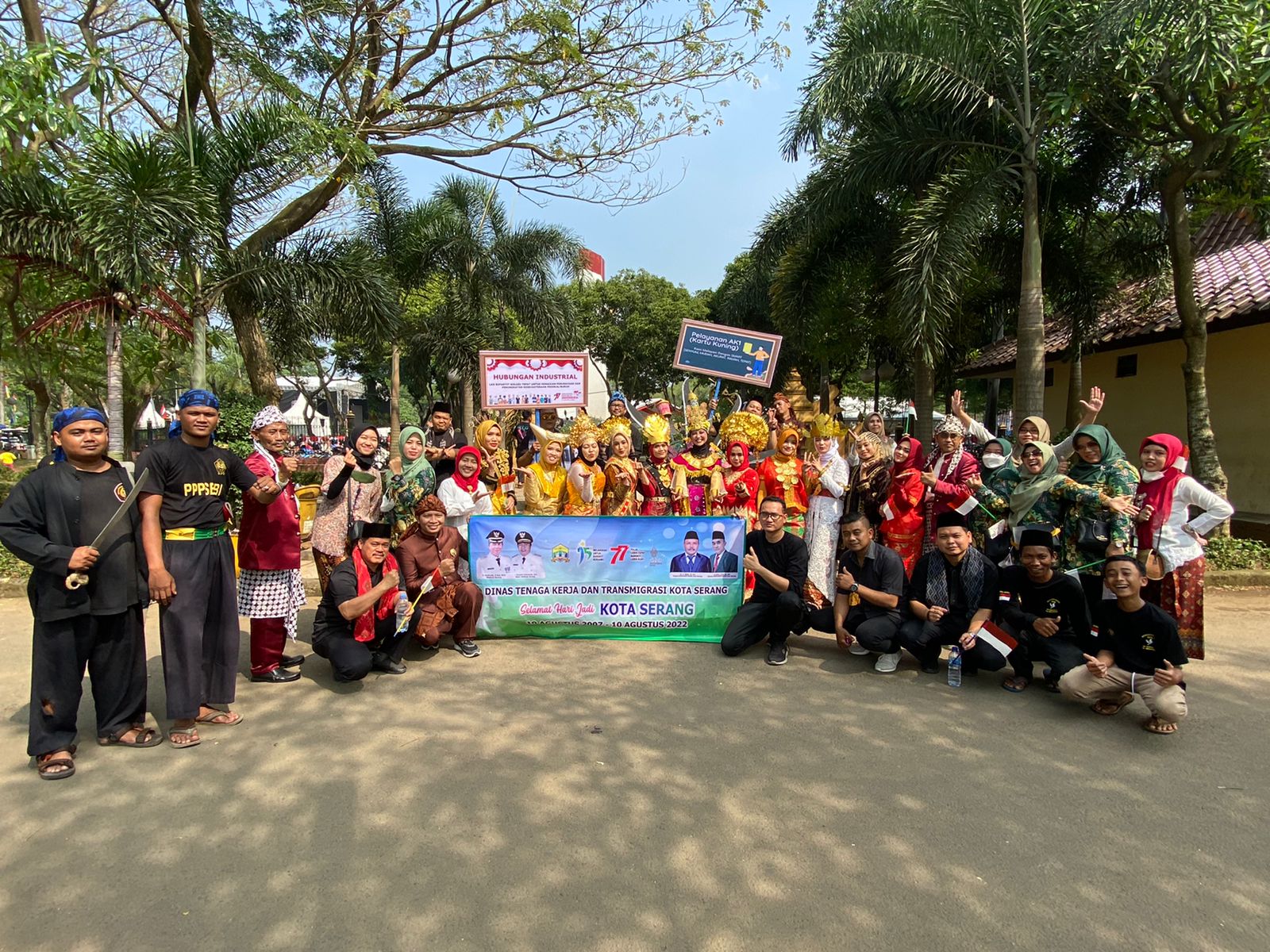 Semarak Seni dan Budaya Meriahkan HUT ke-77 RI dan HUT ke-15 Kota Serang