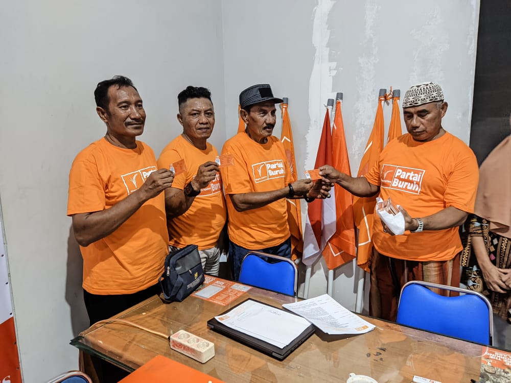 Partai Buruh Maluku Utara Adakan Konsolidasi Pastikan Lolos Verifikasi