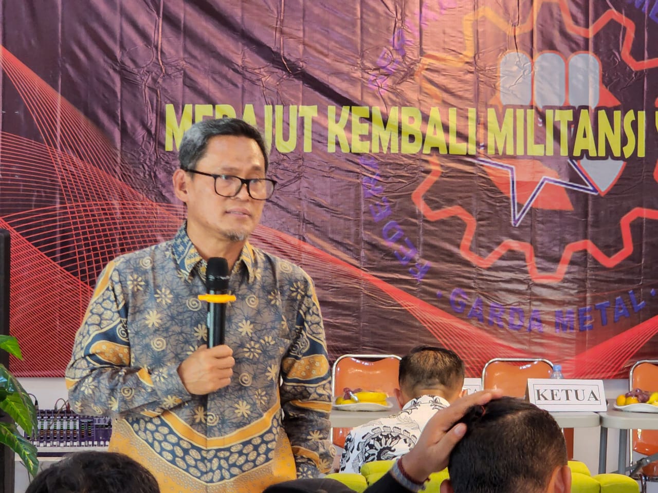 Pesan Presiden FSPMI dalam Musda III Garda Metal Provinsi Banten