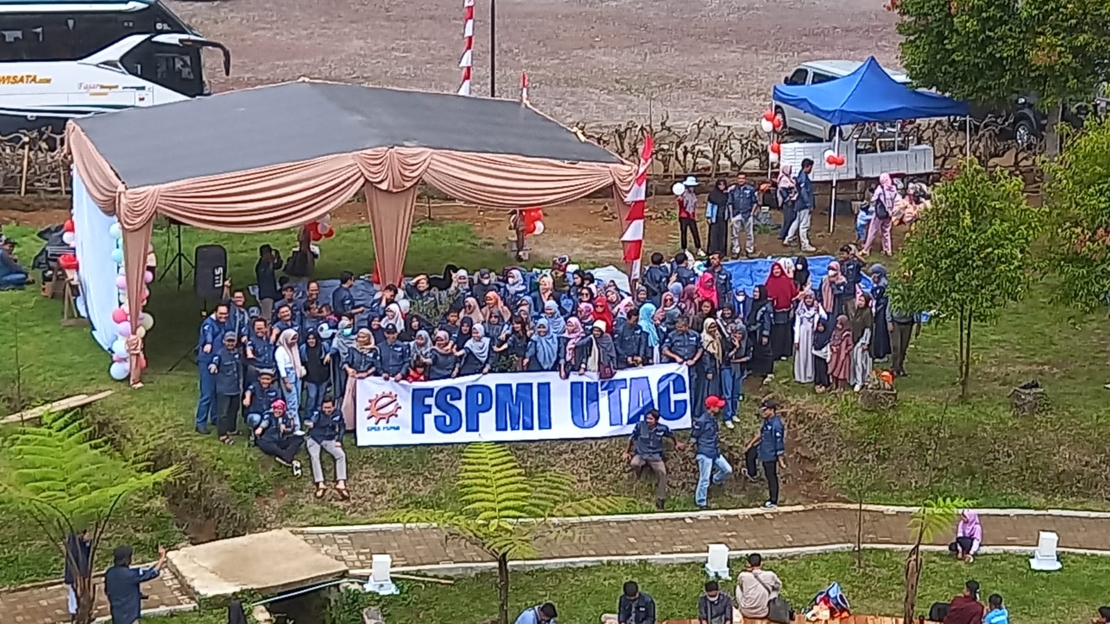 Bergerak Terus Dalam Gen Perlawanan, PUK SPEE FSPMI PT. Utac Karawang Adakan Konsolidasi Akbar