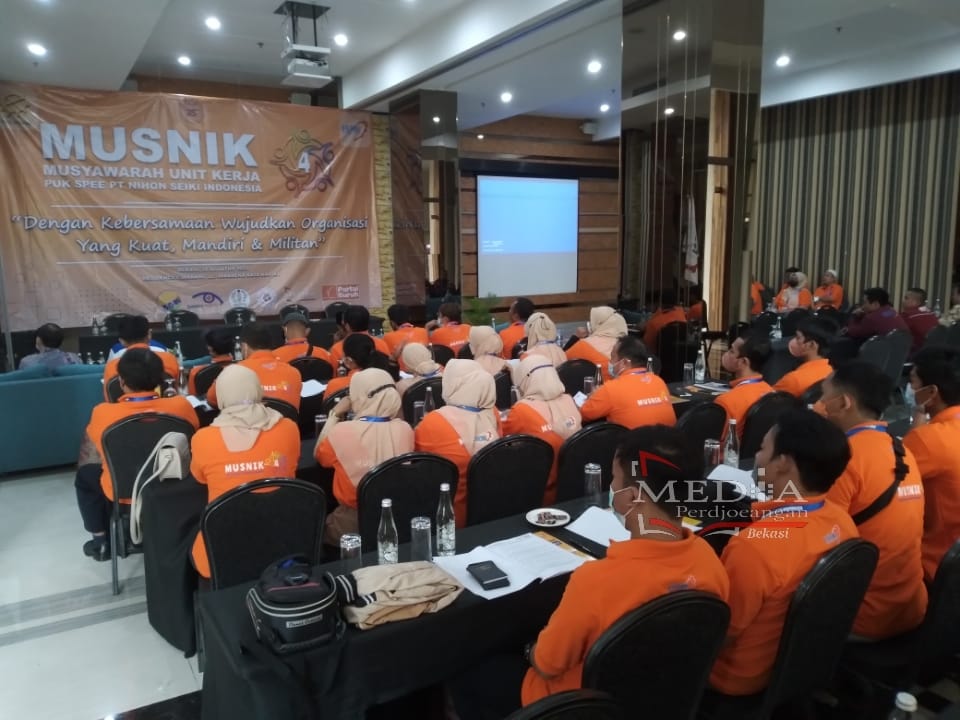 Musnik 4 PUK SPEE FSPMI PT. Nihon Seiki Indonesia : Dengan Kebersamaan Wujudkan Organisasi Yang Kuat, Mandiri dan Militan