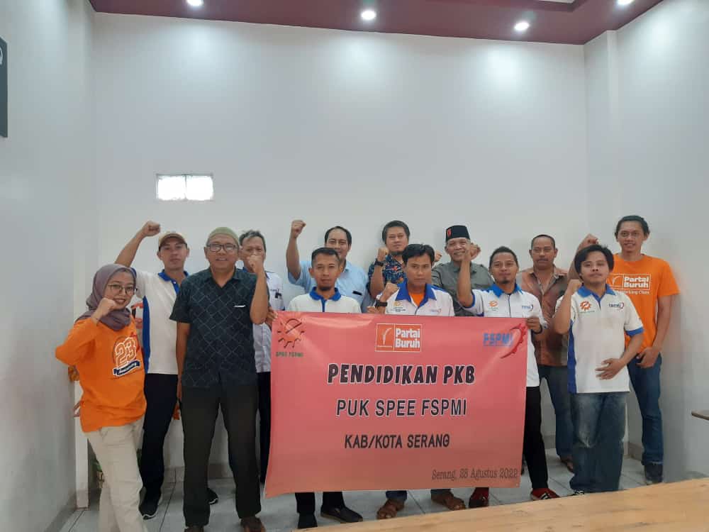 PC SPEE FSPMI Serang Adakan Pendidikan PKB