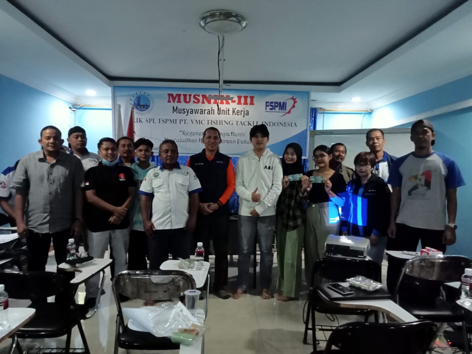 PUK SPL FSPMI PT VMC Finishing Tackle Gelar Musnik ke 3