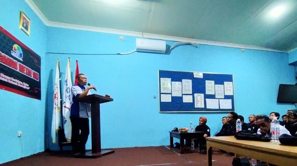 Pra MUSDA III Garda Metal DKI, DPW FSPMI : Jangan Ada Konflik Kepentingan, Jalankan Amanah Organisasi