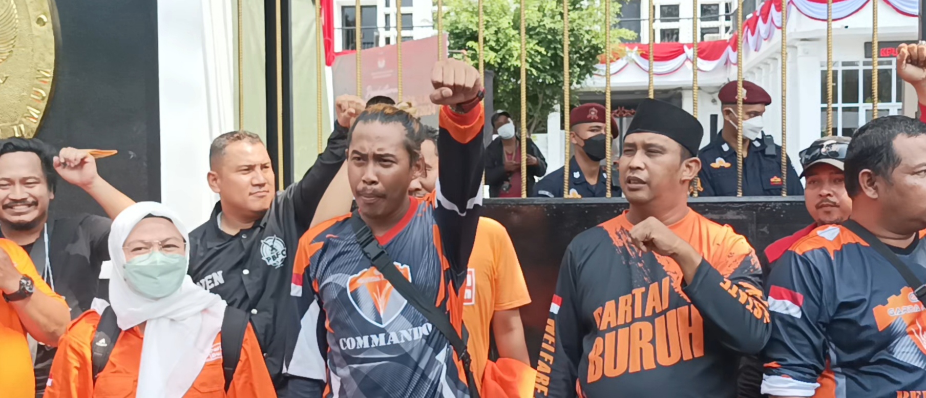 SIPOL KPU Bermasalah, Ratusan Kader Partai Buruh Minta Klarifikasi, Wapres Partai Buruh Beri Penjelasan