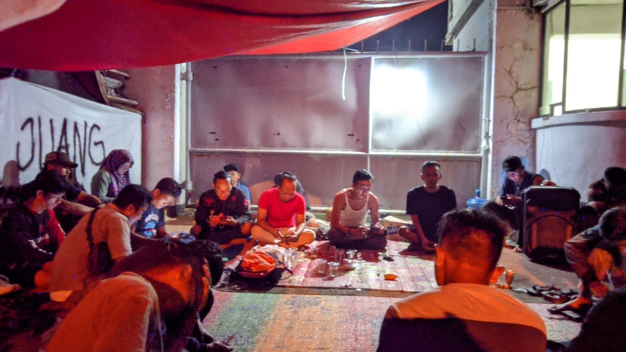 Kunjungan MPC Pancasila Subang ke Tenda Juang