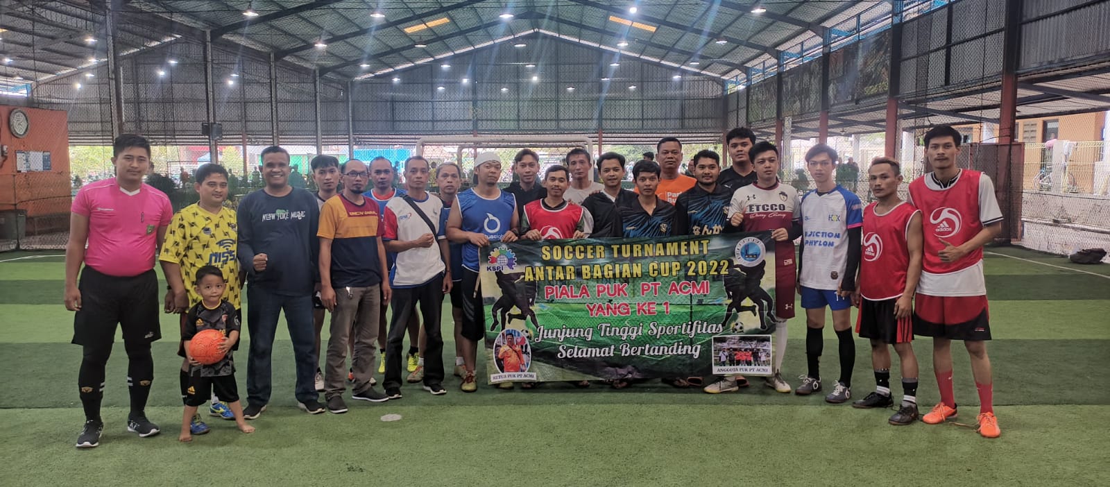 PUK SPL FSPMI PT. ACMI Gelar Acara Soccer Turnament.