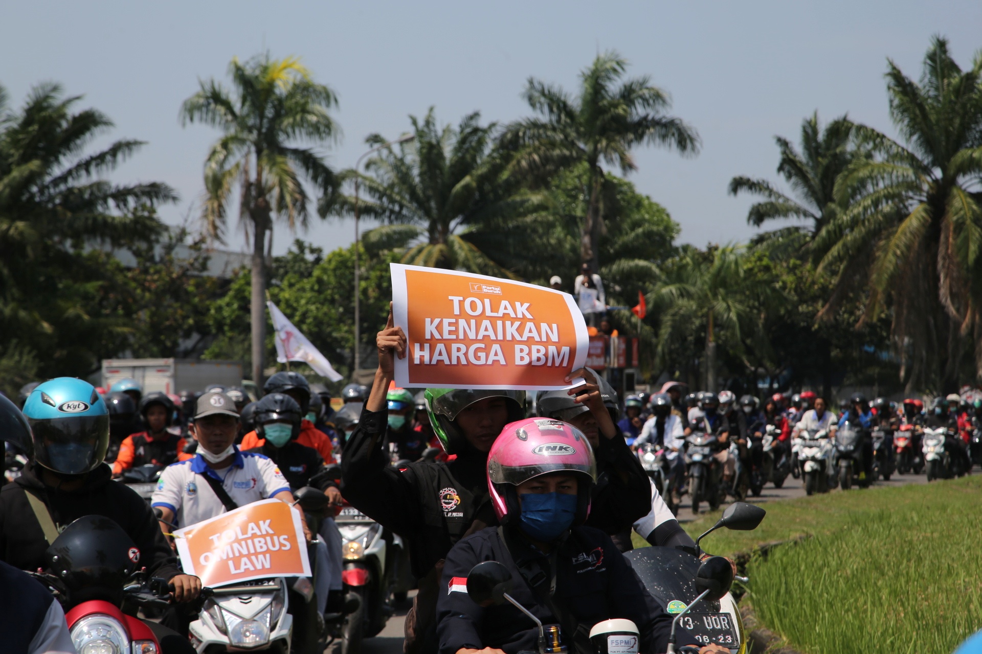 Aliansi BBM Akan Kembali Berunjuk Rasa ke Kantor Bupati dan DPRD Kabupaten Bekasi