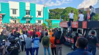 Pengusaha Diduga Ganti Pekerja Tetap Menjadi Magang, FSPMI Bekasi Berunjuk Rasa ke PT. Sarana Unggul Pratama