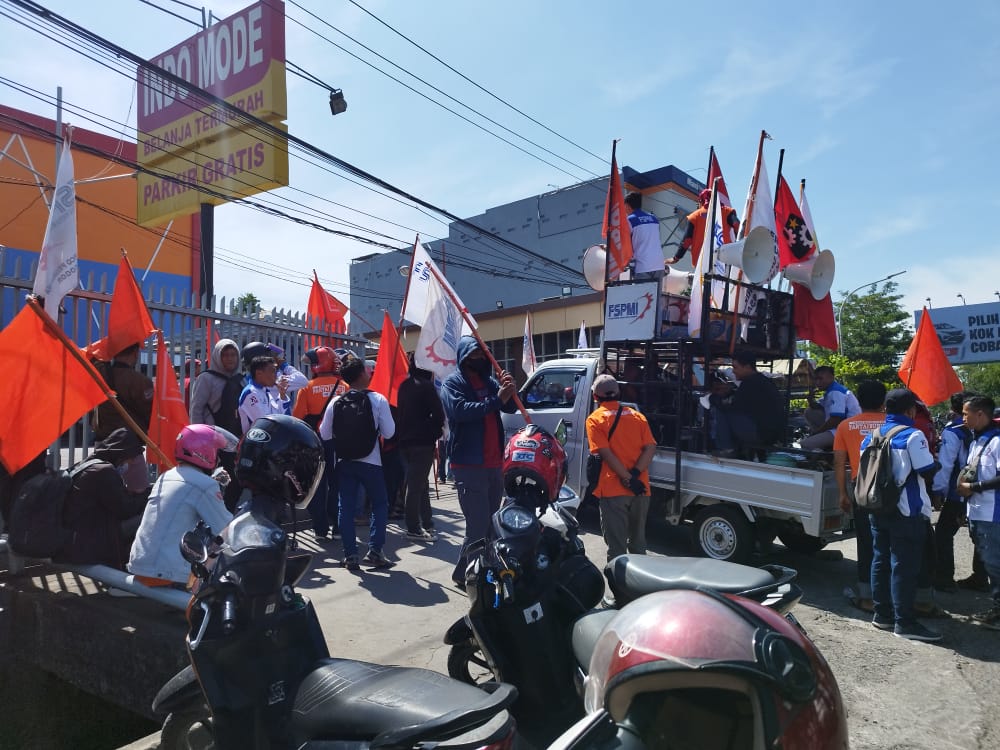 Anggotanya di PHK, FSPMI Sulsel Bereaksi Keras