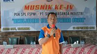 MUSNIK IV PUK SPL FSPMI PT. Sinar Masanda Industri, Sarjono : Persiapkan Diri Untuk Agenda Besar Kedepan