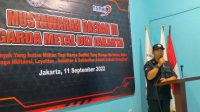 Hadir di Jakarta, Ini Pesan Pangkornas Dalam MUSDA III Garda Metal DKI